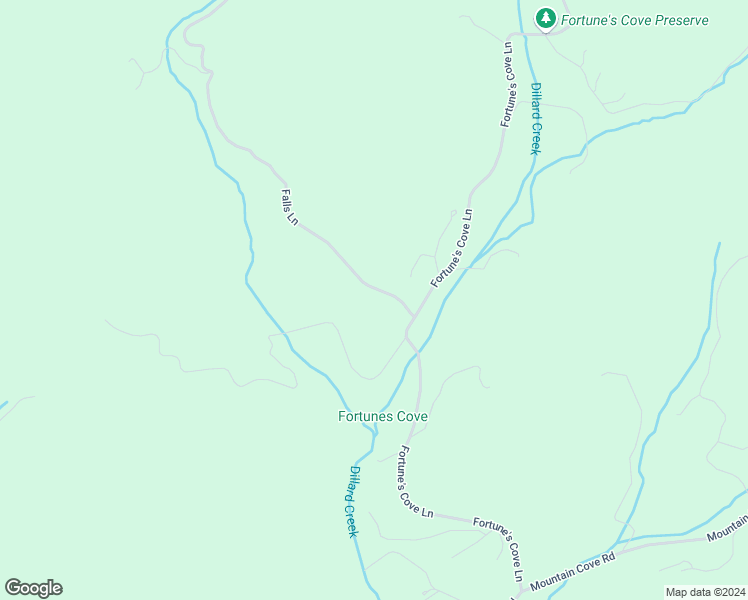 map of restaurants, bars, coffee shops, grocery stores, and more near 133 Falls Lane in Lovingston
