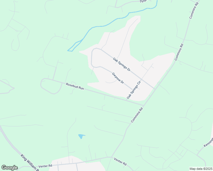 map of restaurants, bars, coffee shops, grocery stores, and more near 93 Pin Oak Court in Aylett