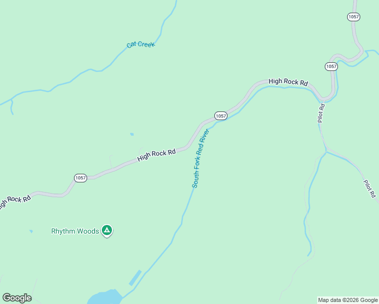 map of restaurants, bars, coffee shops, grocery stores, and more near 1695 High Rock Road in Stanton