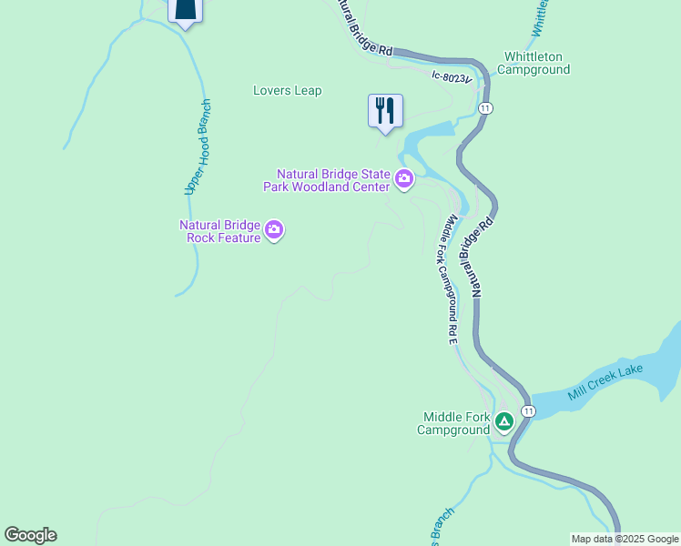 map of restaurants, bars, coffee shops, grocery stores, and more near in Slade