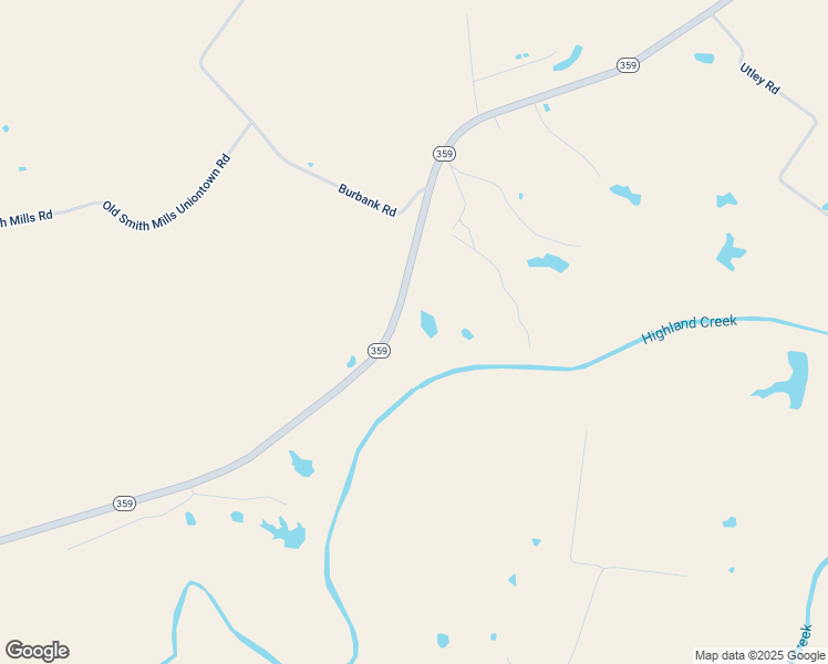 map of restaurants, bars, coffee shops, grocery stores, and more near 10926 Kentucky 359 in Waverly