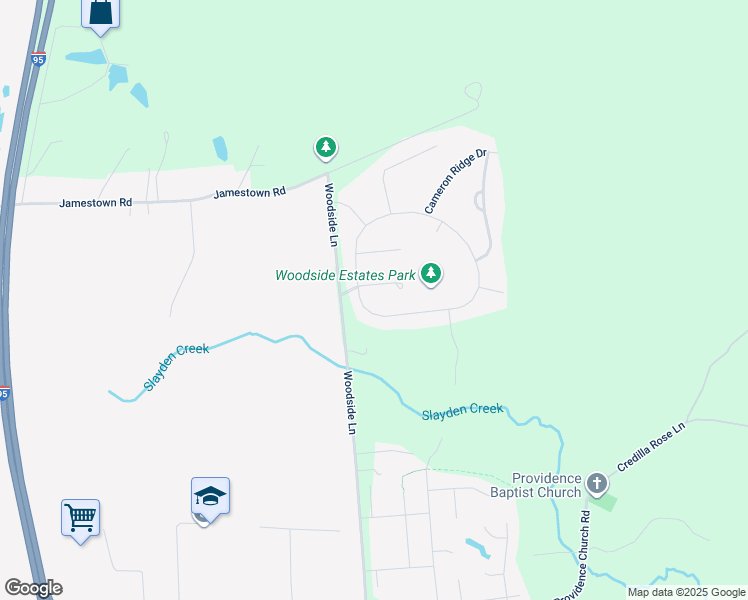 map of restaurants, bars, coffee shops, grocery stores, and more near 10165 Ambys Lane in Ashland
