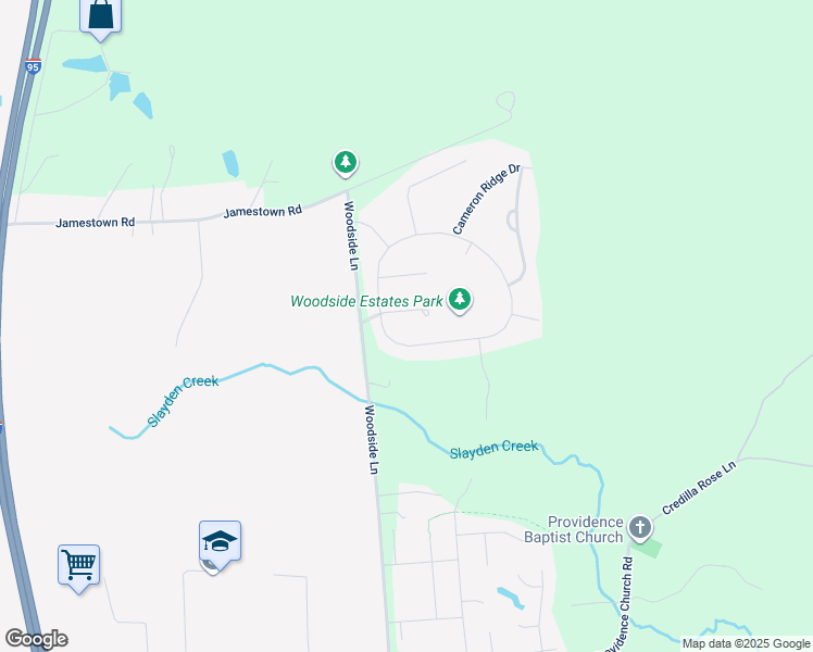 map of restaurants, bars, coffee shops, grocery stores, and more near 10161 Ambys Lane in Ashland