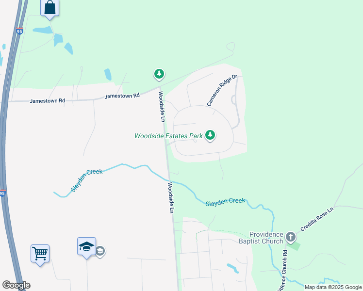 map of restaurants, bars, coffee shops, grocery stores, and more near 10165 Ambys Lane in Ashland