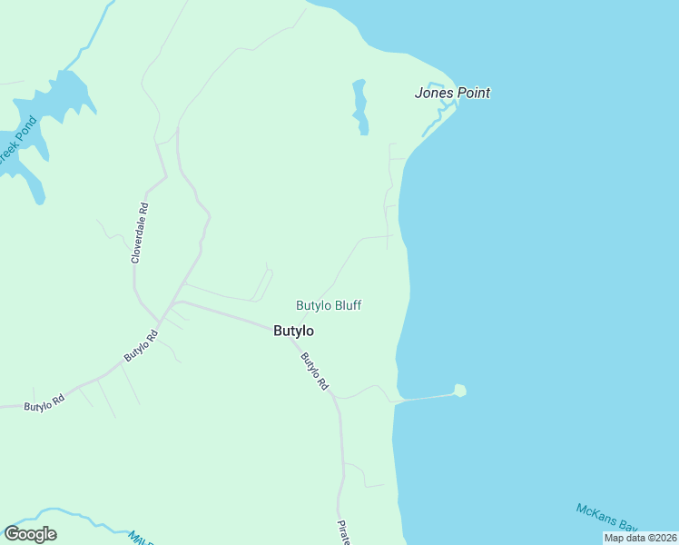 map of restaurants, bars, coffee shops, grocery stores, and more near Jones Point Beach Road in Essex County