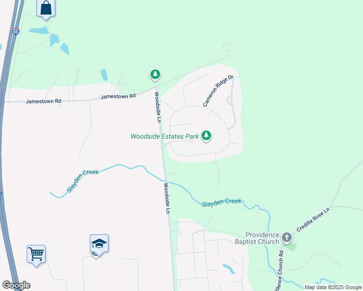 map of restaurants, bars, coffee shops, grocery stores, and more near 10161 Ambys Lane in Ashland