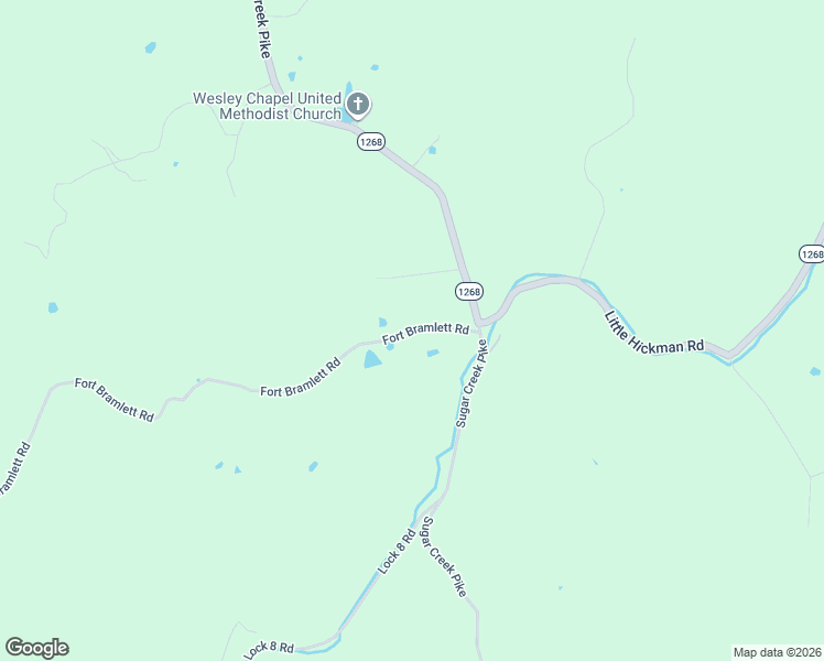 map of restaurants, bars, coffee shops, grocery stores, and more near 1067 Fort Bramlett Road in Nicholasville