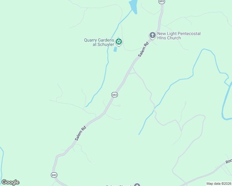 map of restaurants, bars, coffee shops, grocery stores, and more near 1057-1095 Salem Road in Nelson