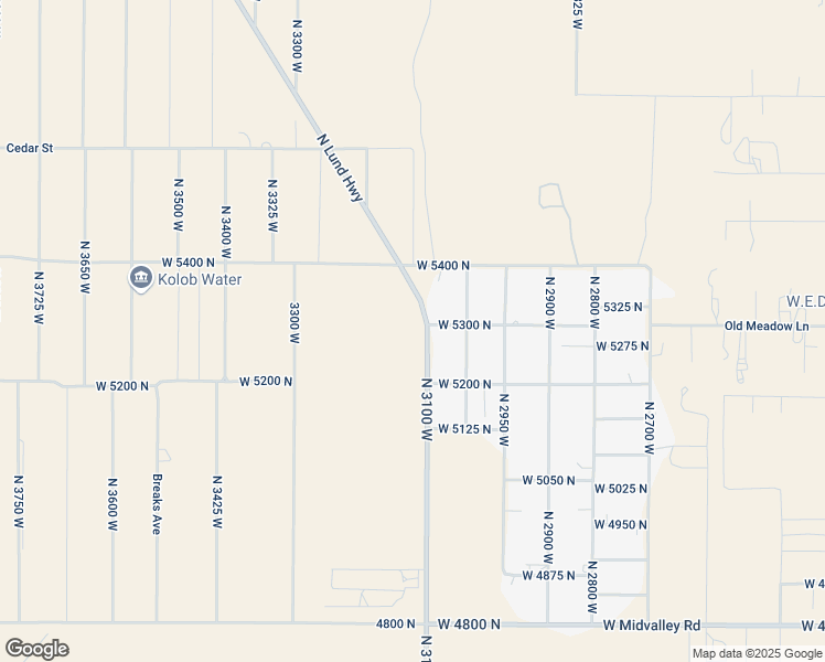 map of restaurants, bars, coffee shops, grocery stores, and more near 5275 North Lund Highway in Cedar City