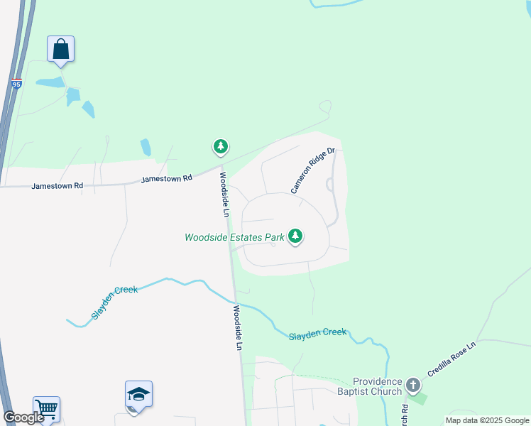 map of restaurants, bars, coffee shops, grocery stores, and more near 10160 Kellys Bluff Run in Ashland