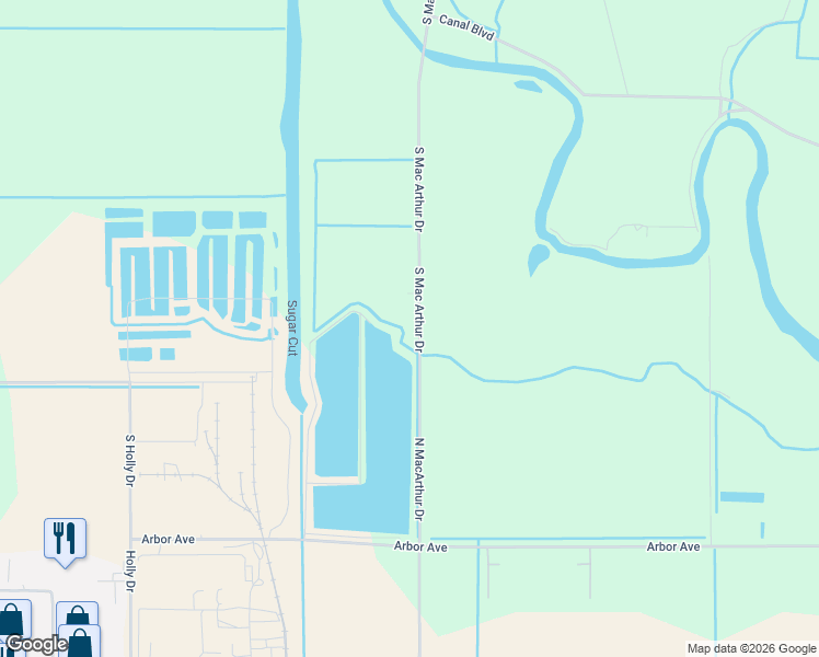 map of restaurants, bars, coffee shops, grocery stores, and more near 20177 North Macarthur Drive in Tracy