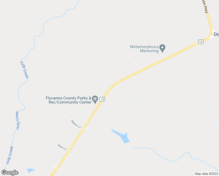 map of restaurants, bars, coffee shops, grocery stores, and more near 5891 James Madison Highway in Fork Union