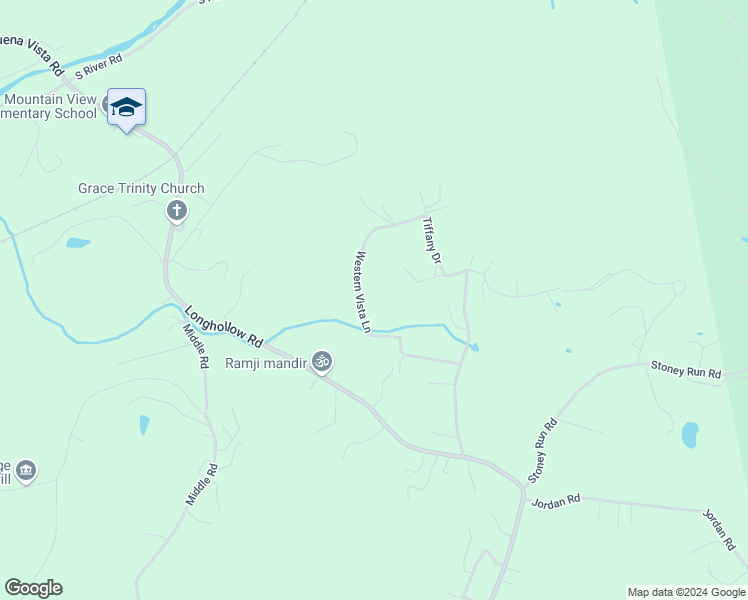 map of restaurants, bars, coffee shops, grocery stores, and more near 150 Western Vista Lane in Buena Vista