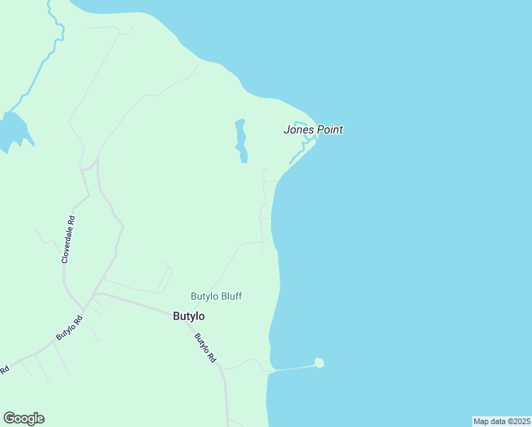 map of restaurants, bars, coffee shops, grocery stores, and more near 580 Jones Point Beach Road in Laneview