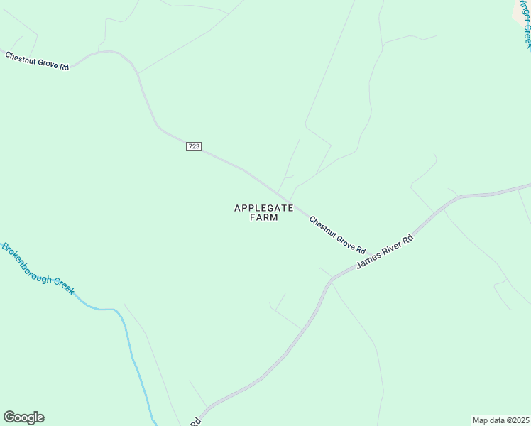 map of restaurants, bars, coffee shops, grocery stores, and more near 9226 Chestnut Grove Road in Esmont