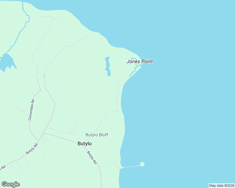 map of restaurants, bars, coffee shops, grocery stores, and more near Jones Point Beach Road in Essex