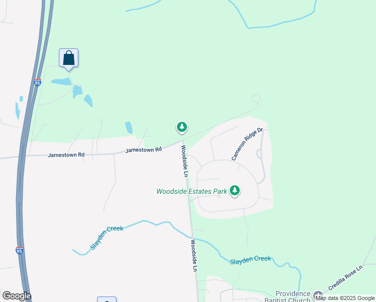 map of restaurants, bars, coffee shops, grocery stores, and more near 10184 Markside Way in Ashland