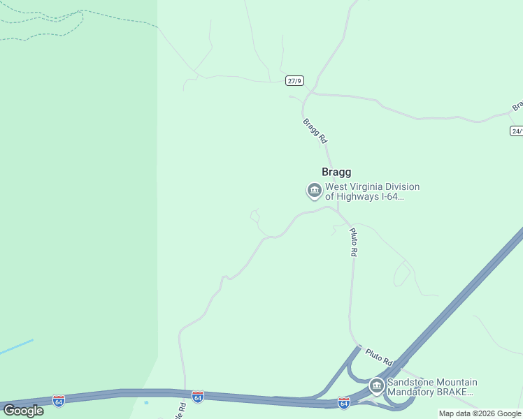 map of restaurants, bars, coffee shops, grocery stores, and more near 5141 Coal River Road in Bragg