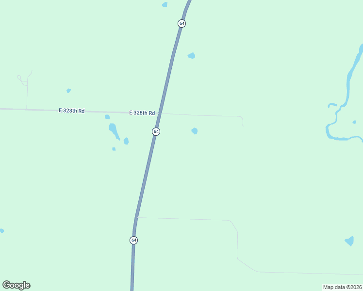 map of restaurants, bars, coffee shops, grocery stores, and more near 1798 East 328th Road in Bolivar