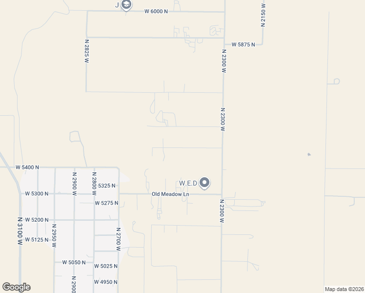 map of restaurants, bars, coffee shops, grocery stores, and more near 2414 West 5500 North in Cedar City