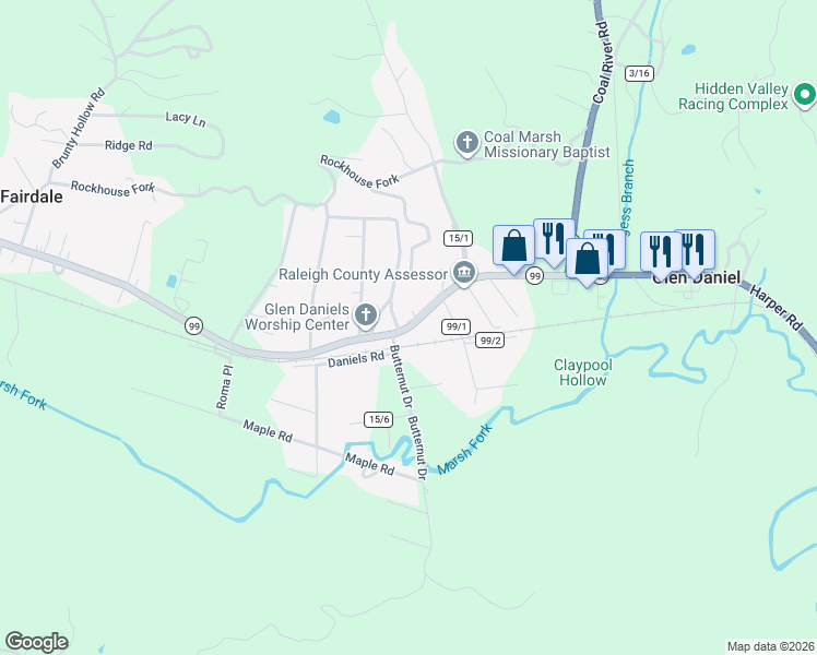 map of restaurants, bars, coffee shops, grocery stores, and more near 267 Bolt Rd in Raleigh