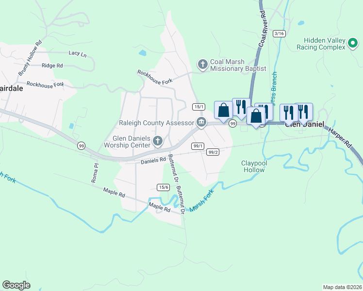 map of restaurants, bars, coffee shops, grocery stores, and more near 267 Bolt Rd in Raleigh
