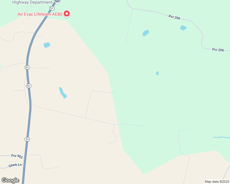 map of restaurants, bars, coffee shops, grocery stores, and more near 1071 Rosebud Lane in Perryville