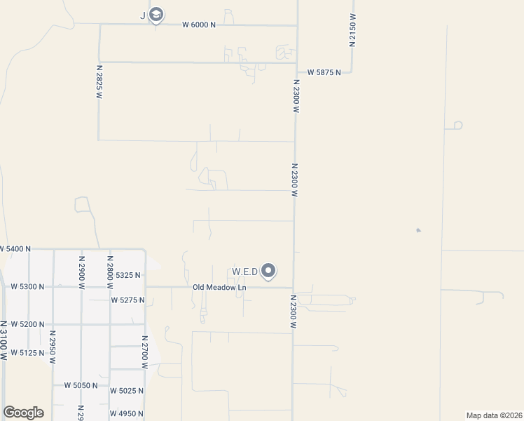map of restaurants, bars, coffee shops, grocery stores, and more near 2414 West 5500 North in Cedar City