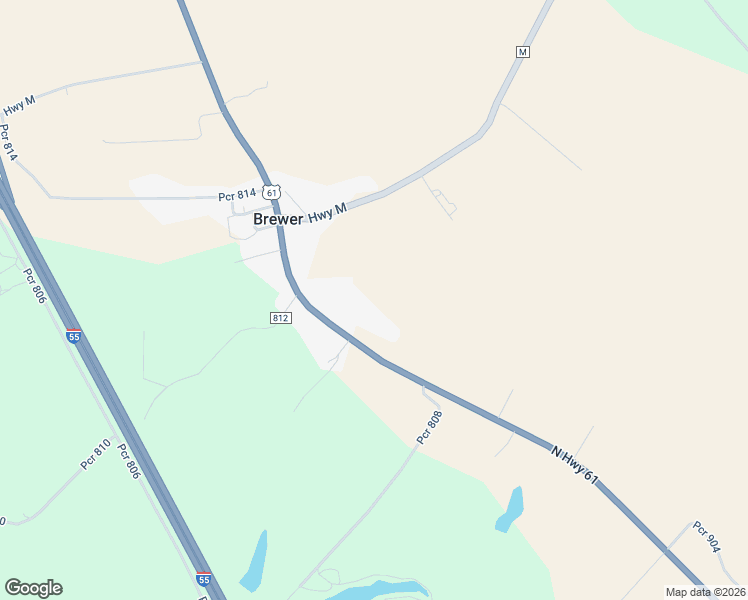 map of restaurants, bars, coffee shops, grocery stores, and more near 4686 U.S. 61 in Perryville