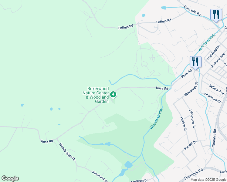 map of restaurants, bars, coffee shops, grocery stores, and more near 959 Ross Road in Lexington