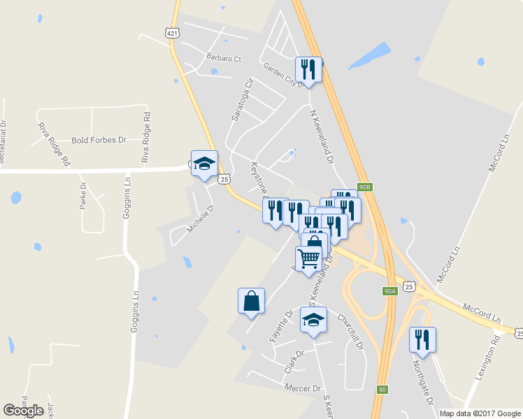 map of restaurants, bars, coffee shops, grocery stores, and more near 200 Aqueduct Dr in Richmond