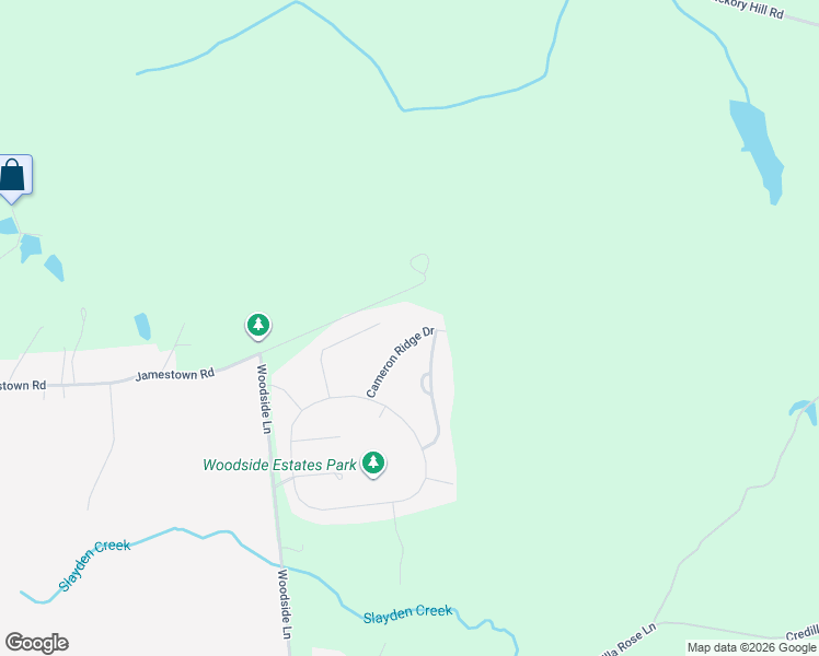 map of restaurants, bars, coffee shops, grocery stores, and more near 10117 Cameron Ridge Drive in Ashland