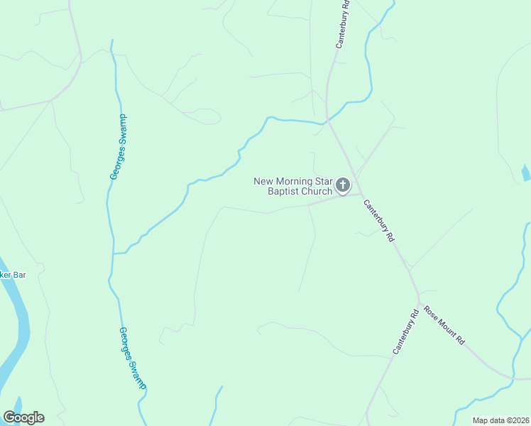 map of restaurants, bars, coffee shops, grocery stores, and more near Greenbriar Road in Walkerton