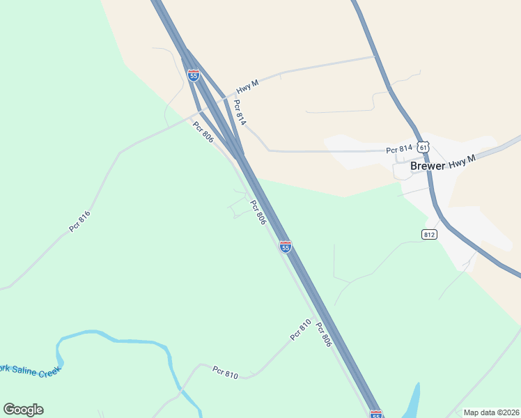 map of restaurants, bars, coffee shops, grocery stores, and more near 4009 Pcr 816 in Perryville