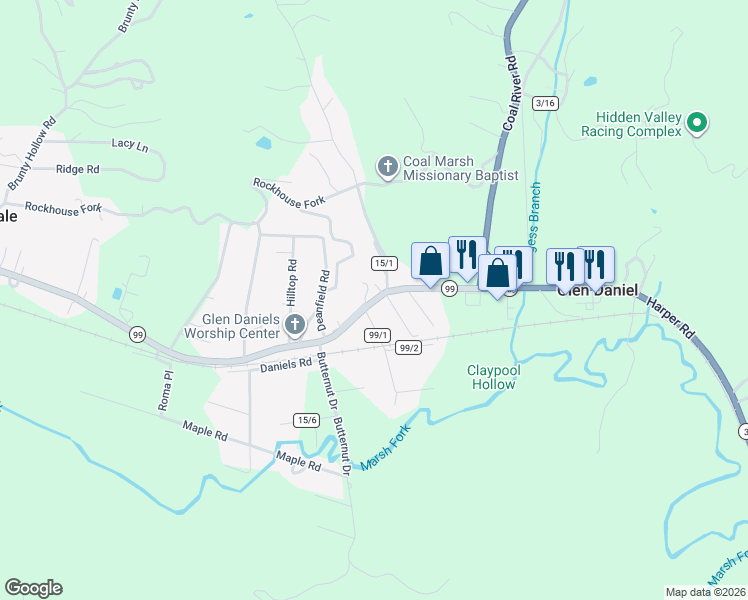 map of restaurants, bars, coffee shops, grocery stores, and more near 210 Bolt Rd in Raleigh