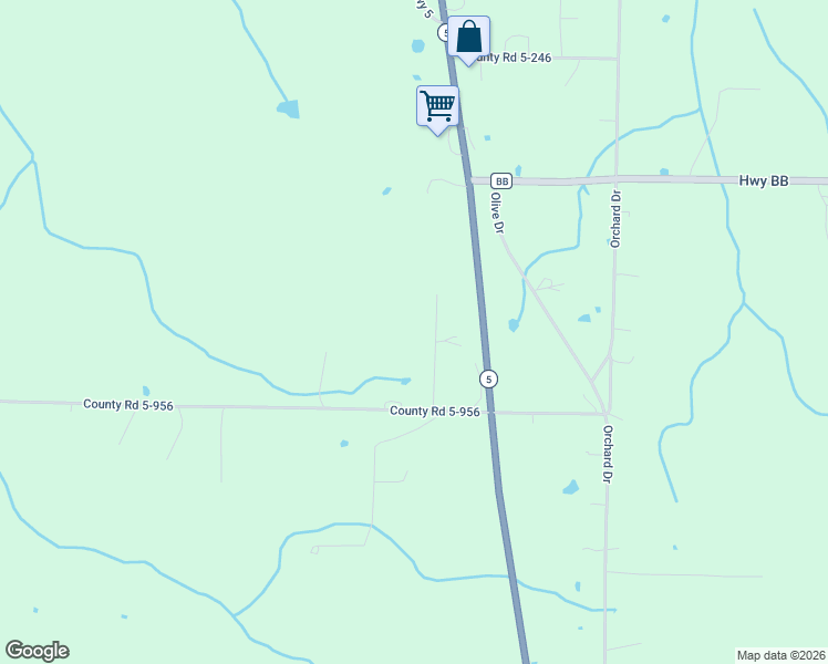 map of restaurants, bars, coffee shops, grocery stores, and more near 30197 Orange Blossom Lane in Lebanon