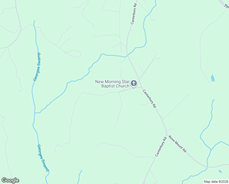 map of restaurants, bars, coffee shops, grocery stores, and more near Greenbriar Road in Walkerton