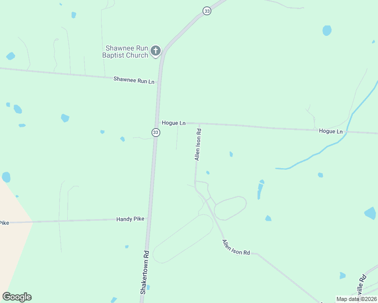 map of restaurants, bars, coffee shops, grocery stores, and more near 151 Lake Village Drive in Harrodsburg