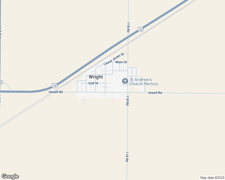map of restaurants, bars, coffee shops, grocery stores, and more near 11790 Jewell Road in Wright