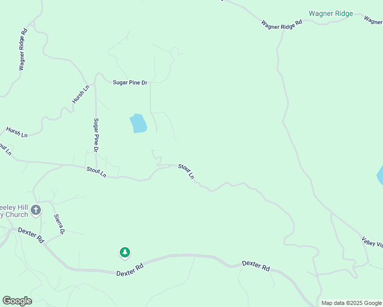 map of restaurants, bars, coffee shops, grocery stores, and more near 10902 Stout Lane in Coulterville