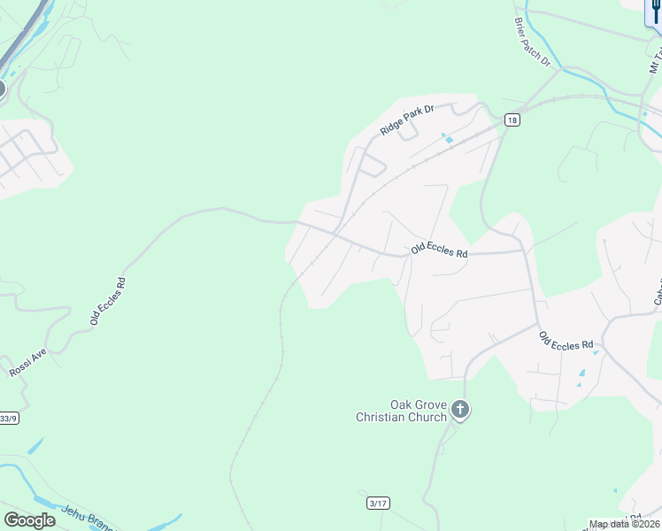 map of restaurants, bars, coffee shops, grocery stores, and more near 130 Oak Run Rd in Beckley