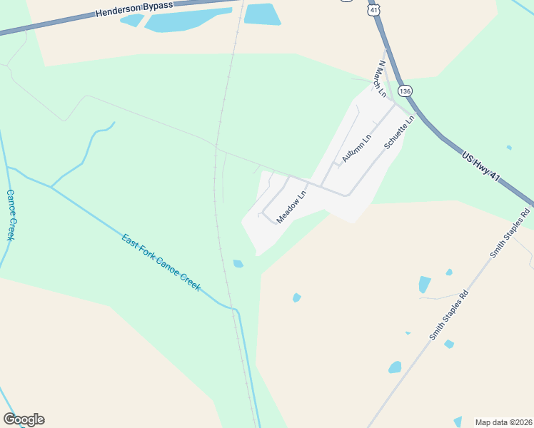 map of restaurants, bars, coffee shops, grocery stores, and more near 1700-1798 Meadow Lane in Henderson