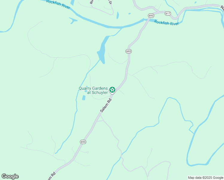 map of restaurants, bars, coffee shops, grocery stores, and more near 1827 Salem Road in Schuyler