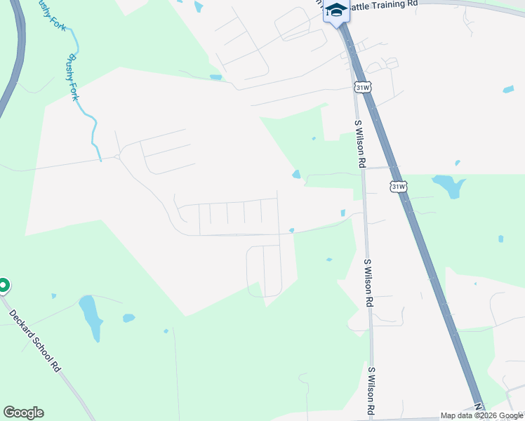 map of restaurants, bars, coffee shops, grocery stores, and more near Cowley Crossing Ln in Radcliff