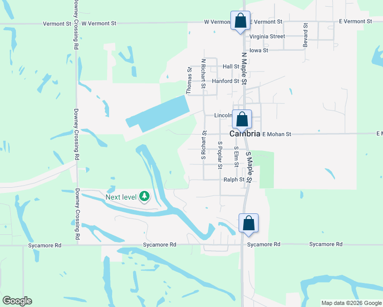 map of restaurants, bars, coffee shops, grocery stores, and more near 598 Washington Street in Carterville