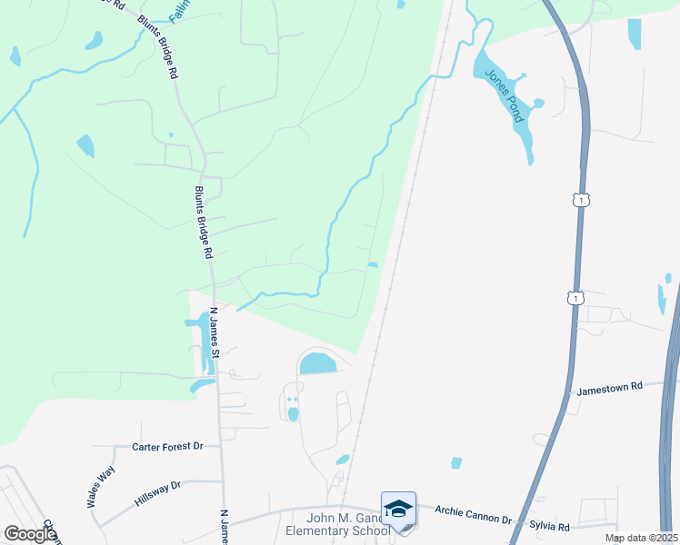 map of restaurants, bars, coffee shops, grocery stores, and more near 11224 Ashland Park Drive in Ashland
