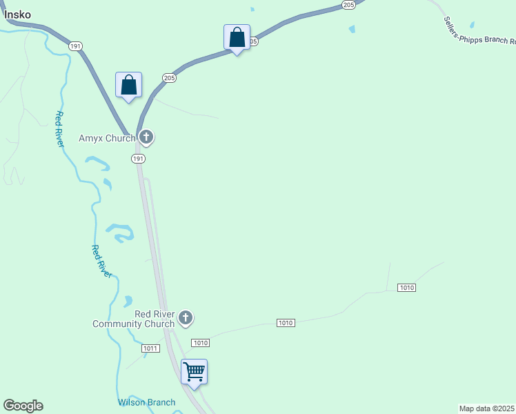 map of restaurants, bars, coffee shops, grocery stores, and more near in Insko