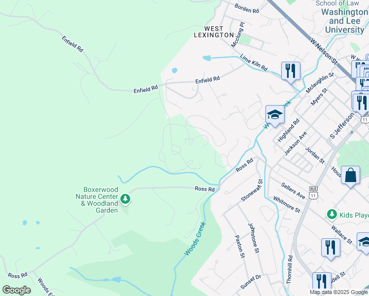 map of restaurants, bars, coffee shops, grocery stores, and more near 160 Kendal Drive in Lexington