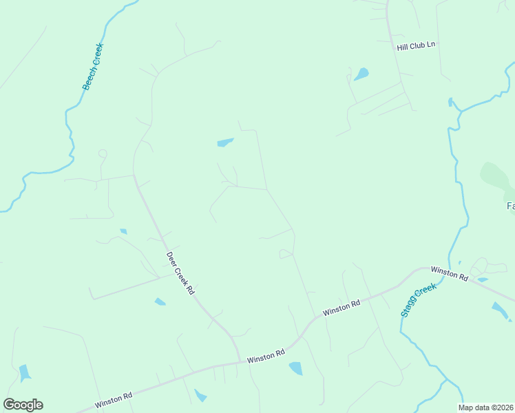 map of restaurants, bars, coffee shops, grocery stores, and more near 13489 Winston Estates Lane in Ashland