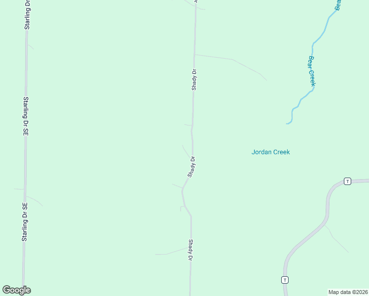map of restaurants, bars, coffee shops, grocery stores, and more near 30445 Shady Drive in Stoutland